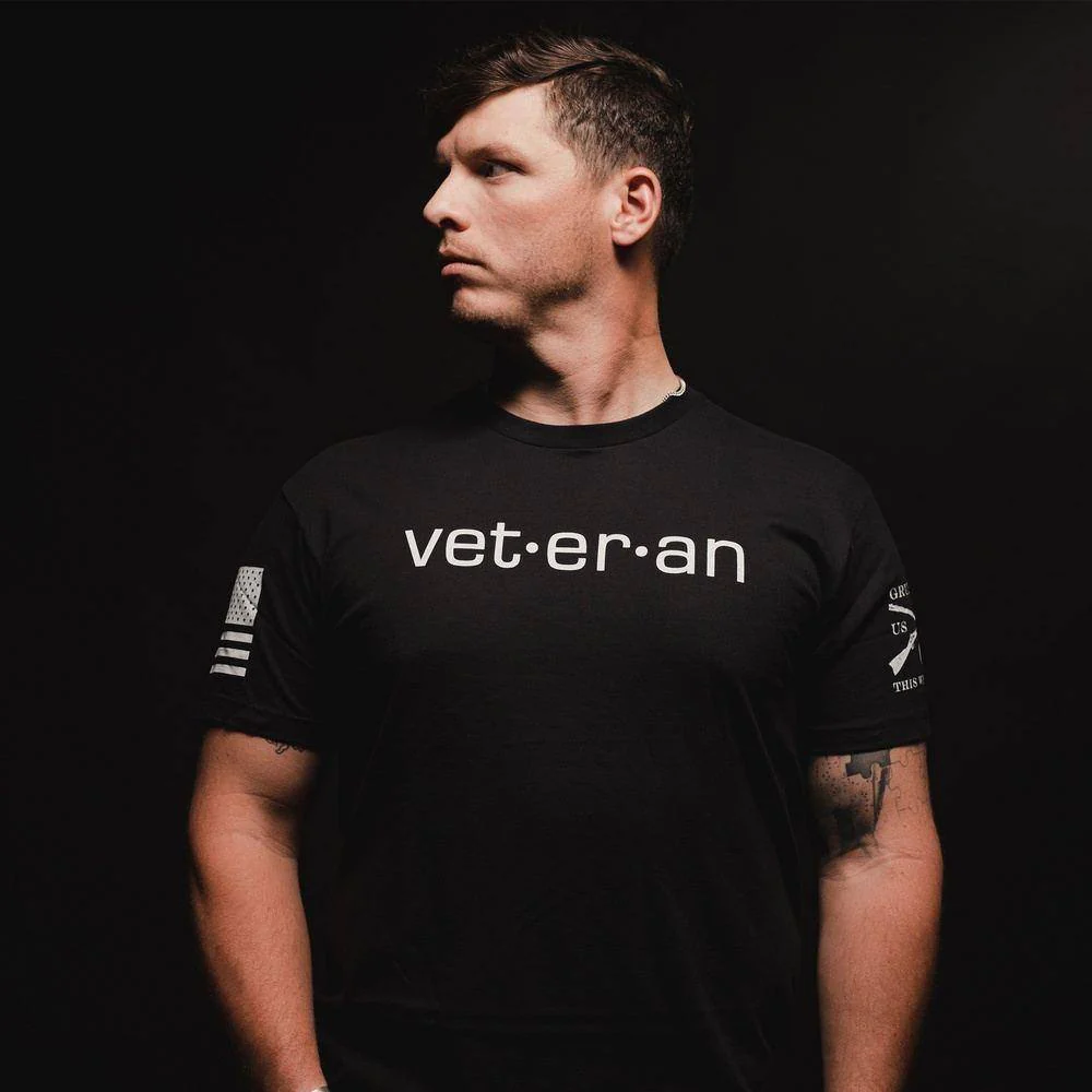 Blank Check Veteran T-Shirt - Black - Image 7