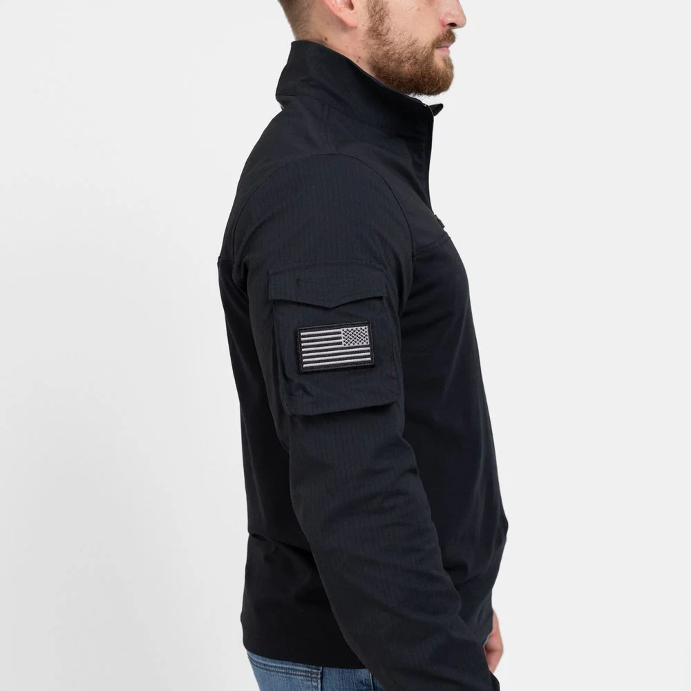 Men's Operator Shirt - Black - Image 6