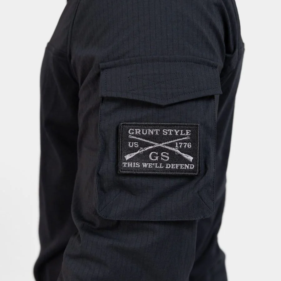 Men's Operator Shirt - Black - Image 8