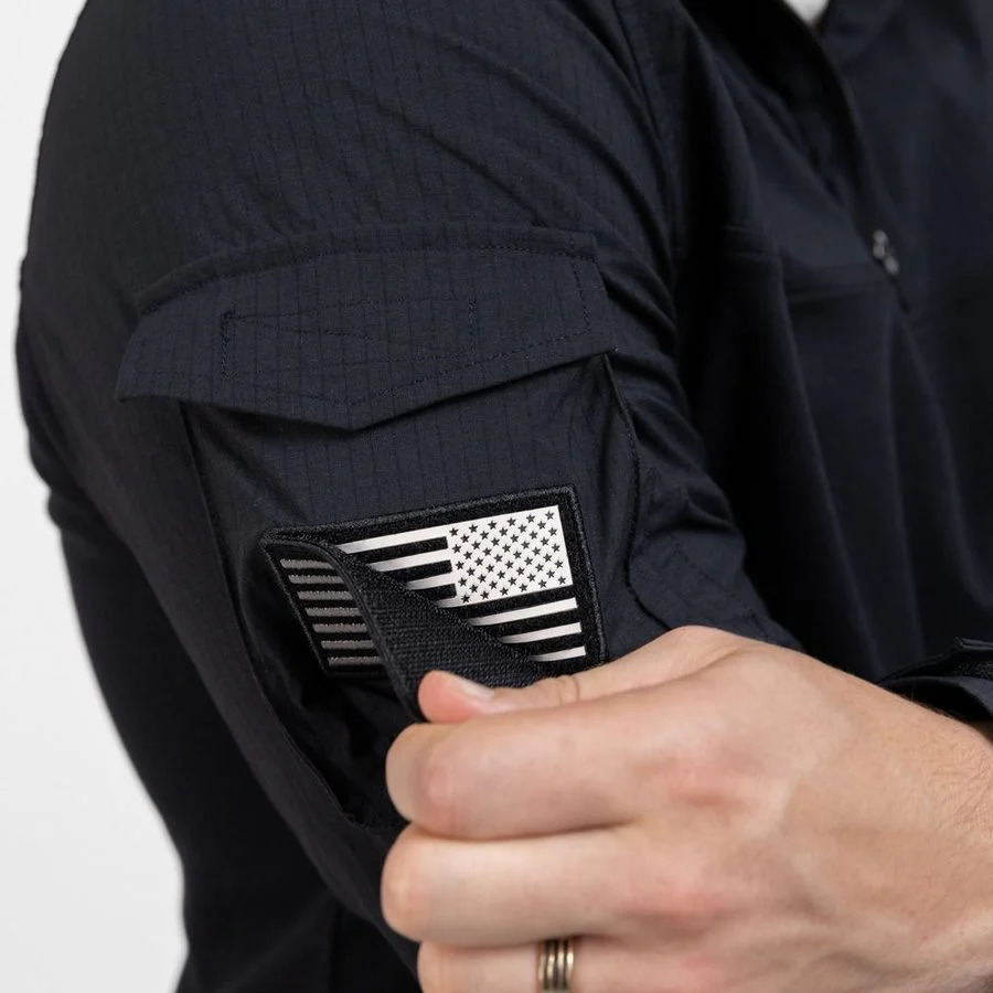 Men's Operator Shirt - Black - Image 9