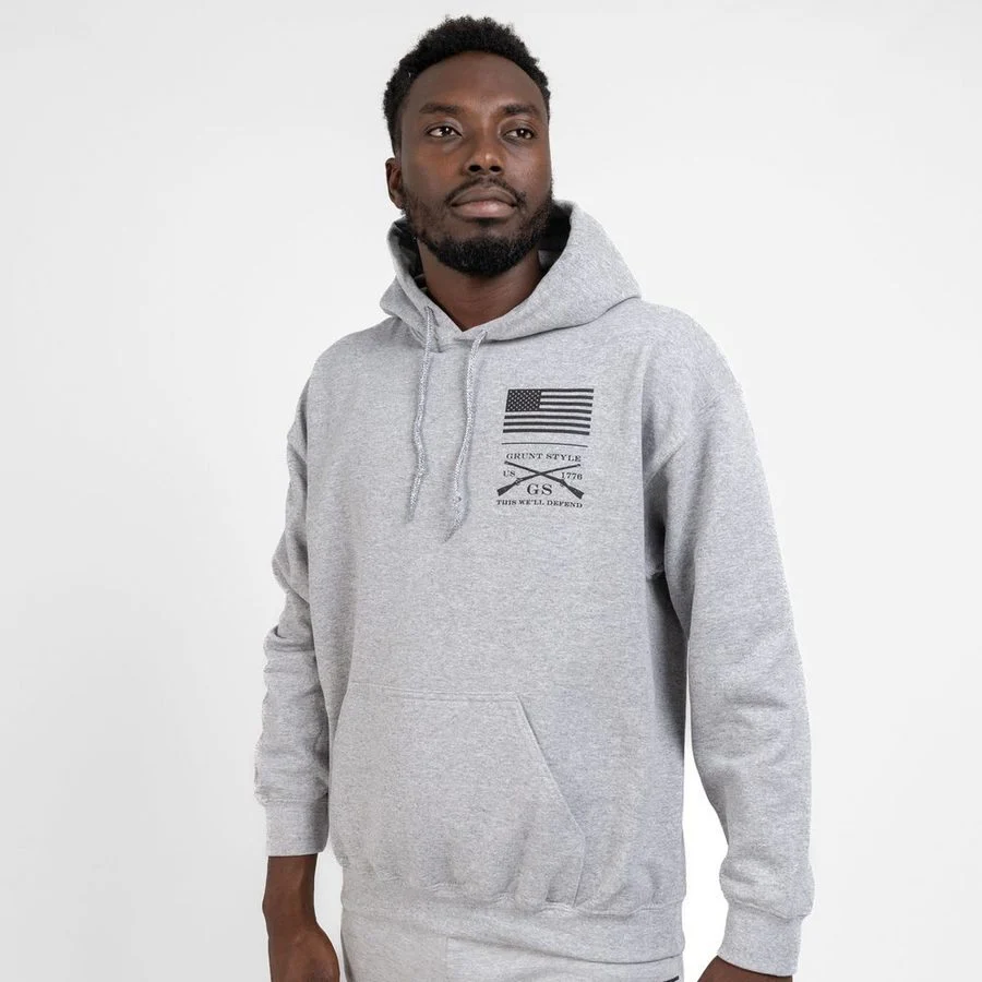 Strength Through Suffering Hoodie - Sport Gray - Image 3