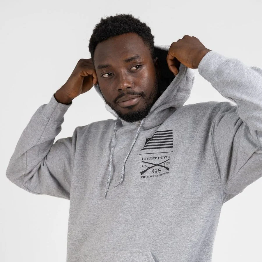Strength Through Suffering Hoodie - Sport Gray - Image 5