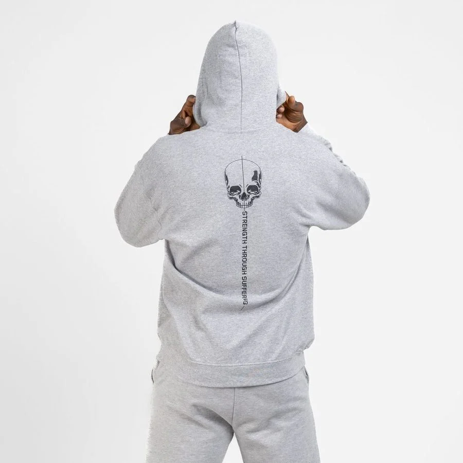 Strength Through Suffering Hoodie - Sport Gray - Image 7